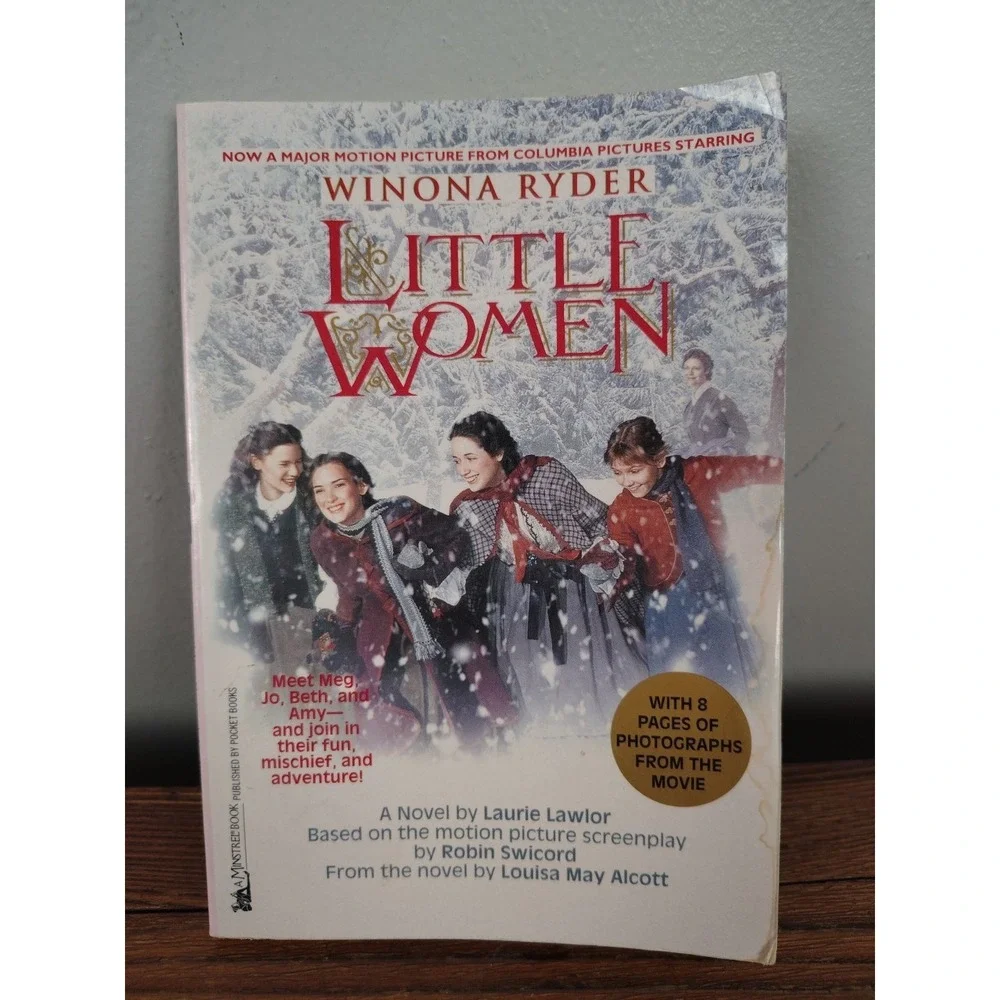 1994 Little Women Movie Book Winona Ryder‎ Paperback Vtg